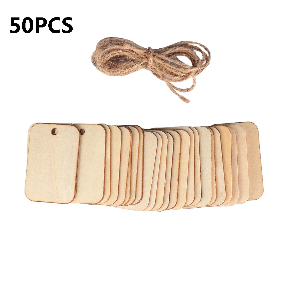 25/50PCS Unfinished Blank Rectangle Wooden Hanging Tags Labels Logo Sign Sheet For Scrapbooking Party DIY Engraving Crafts Decor
25/50PCS Unfinished Blank Rectangle Wooden Hanging Tags Labels Logo Sign Sheet For Scrapbooking Party DIY Engraving Crafts Decor