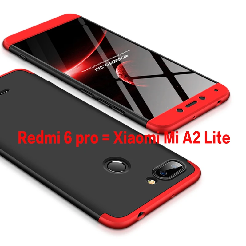 Чехол GKK для Xiaomi Redmi 5 Plus Note Global противоударный чехол с полной защитой на 360