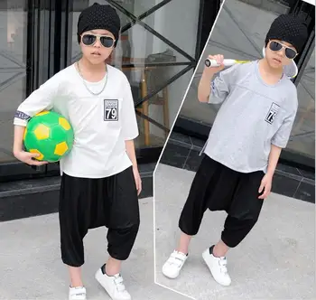 2017 O-neck Short Real Fashion Football Wear Baby Big Brand T-shirt & Shorts Boy Harem Clothes Hip Hop Suits Kids Clothing Sets
2017 O-neck Short Real Fashion Football Wear Baby Big Brand T-shirt & Shorts Boy Harem Clothes Hip Hop Suits Kids Clothing Sets