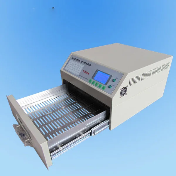 T-962A 1500 W 300 x 320 mm T962a Infrared IC Heater Reflow Oven Solder Soldering Machine for BGA SMD Rework
T-962A 1500 W 300 x 320 mm T962a Infrared IC Heater Reflow Oven Solder Soldering Machine for BGA SMD Rework