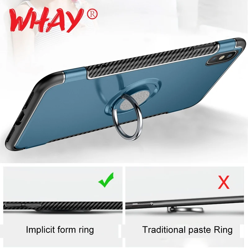 Кольцо держатель чехол для iPhone XS X Coque iPhonexs Магнитная iPhone8 Max XR 5 5S SE 6 S 7 8 плюс крышка