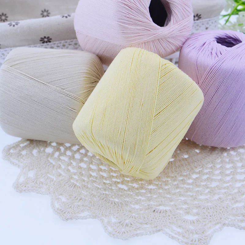 New Arrival 40 G 5# Lace Yarn for Crocheting Summer Autumn Shawl Dress 100% Cotton Hand Knitting Yarn Diy Handmade
New Arrival 40 G 5# Lace Yarn for Crocheting Summer Autumn Shawl Dress 100% Cotton Hand Knitting Yarn Diy Handmade
