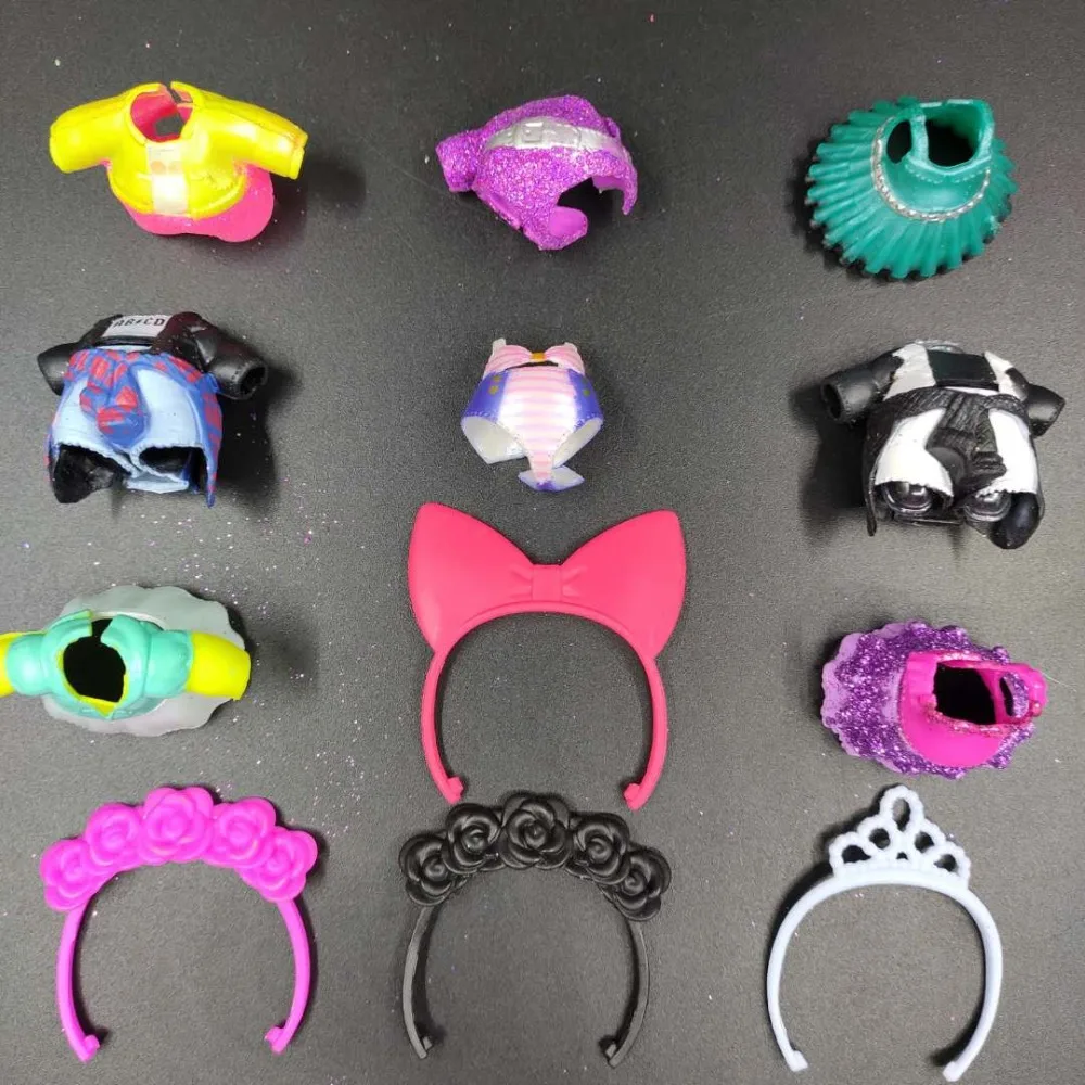 2Pc/5Pc/10Pcs Original Lols Girls Big Dolls Clothing, shoes and hats Accessorries Diy Toys
2Pc/5Pc/10Pcs Original Lols Girls Big Dolls Clothing, shoes and hats Accessorries Diy Toys