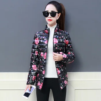 Fashion Print Spring Jacket Womens Cotton Coats Plus Size 2019 New Large size Parkas Female Jacket Winter Woman Outerwear NO715
Fashion Print Spring Jacket Womens Cotton Coats Plus Size 2019 New Large size Parkas Female Jacket Winter Woman Outerwear NO715