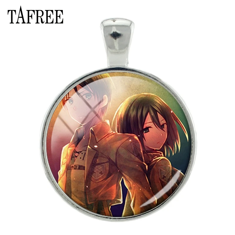 TAFREE Anime Game Attack Giant Pendants Charms Top Quality Glass Cabochon Dome Handmade Cartoon Art Picture Badge Jewelry BTS35
TAFREE Anime Game Attack Giant Pendants Charms Top Quality Glass Cabochon Dome Handmade Cartoon Art Picture Badge Jewelry BTS35