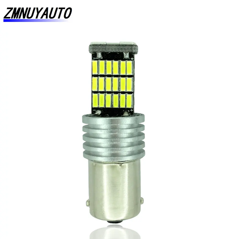 1157 LED P21/5W BAY15D P21W 1156 BA15S Led Lamp 4014 45SMD Car Tail Bulb Brake Light Reverse Backup Lamp 12V R5W
1157 LED P21/5W BAY15D P21W 1156 BA15S Led Lamp 4014 45SMD Car Tail Bulb Brake Light Reverse Backup Lamp 12V R5W