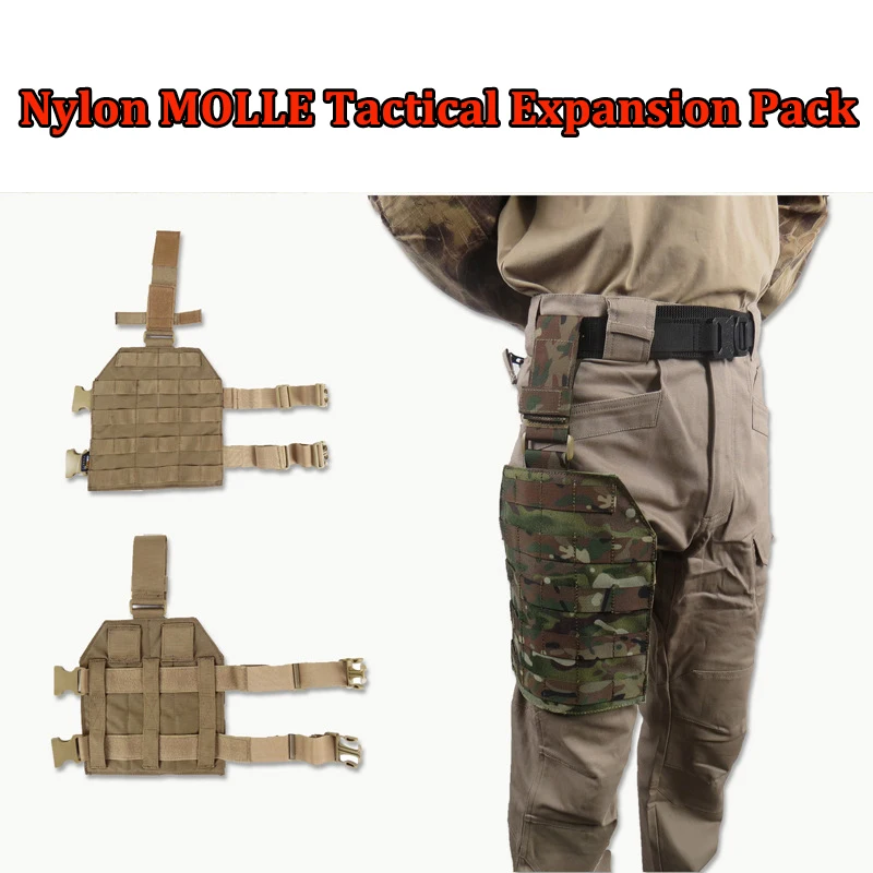 Tactical MOLLE leg hanging multi function expansion package high-quality 1000D nylon military army paintball gun hanging leg Tactical MOLLE leg hanging multi function expansion package high-quality 1000D nylon military army paintball gun hanging leg<br><br>Aliexpress