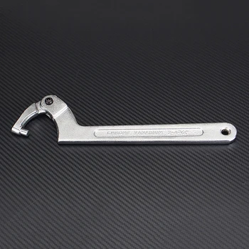 1pcs 7 inch Adjustable Hook Wrench Pin Round Head Wrench C Shape Spanner Chrome Vanadium Tool Hand Tool Motorcycle SYD 19-51mm
1pcs 7 inch Adjustable Hook Wrench Pin Round Head Wrench C Shape Spanner Chrome Vanadium Tool Hand Tool Motorcycle SYD 19-51mm