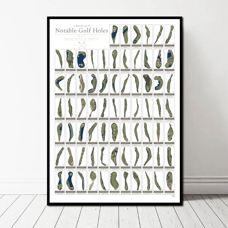 A ROUND-UP OF NOTABLE GOLF HOLES IN THE UNITED STATES OF AMERICA Canvas Art Print Wall Pictures for Living Room No Frame
A ROUND-UP OF NOTABLE GOLF HOLES IN THE UNITED STATES OF AMERICA Canvas Art Print Wall Pictures for Living Room No Frame