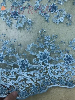 Bridal African Lace Fabric with beads and stones High quality fashion French tulle Lace Fabrics
Bridal African Lace Fabric with beads and stones High quality fashion French tulle Lace Fabrics