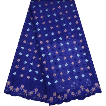 African Swiss Voile Lace High Quality Swiss Voile Lace In Switzerland Royal Blue 5 Yards Cotton African Nigeria Material 1318
African Swiss Voile Lace High Quality Swiss Voile Lace In Switzerland Royal Blue 5 Yards Cotton African Nigeria Material 1318