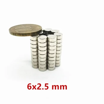10-500 Strong Round Magnets Dia 6x2.5 mm Neodymium Magnet Rare Earth Magnet 6*2.5 Super Powerful Strong Rare Earth NdFeB Magnet
10-500 Strong Round Magnets Dia 6x2.5 mm Neodymium Magnet Rare Earth Magnet 6*2.5 Super Powerful Strong Rare Earth NdFeB Magnet