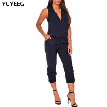 YGYEEG Women Jumpsuit Romper Sleeveless V Neck Casual Playsuit Overalls Ladies Loose Apricot Black Playsuit Sexy Jumpsuits 4XL
YGYEEG Women Jumpsuit Romper Sleeveless V Neck Casual Playsuit Overalls Ladies Loose Apricot Black Playsuit Sexy Jumpsuits 4XL