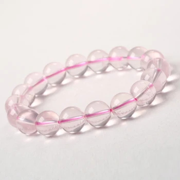 Natural starlight pink crystal ice bracelet peach blossom Women bracelets beauty
Natural starlight pink crystal ice bracelet peach blossom Women bracelets beauty
