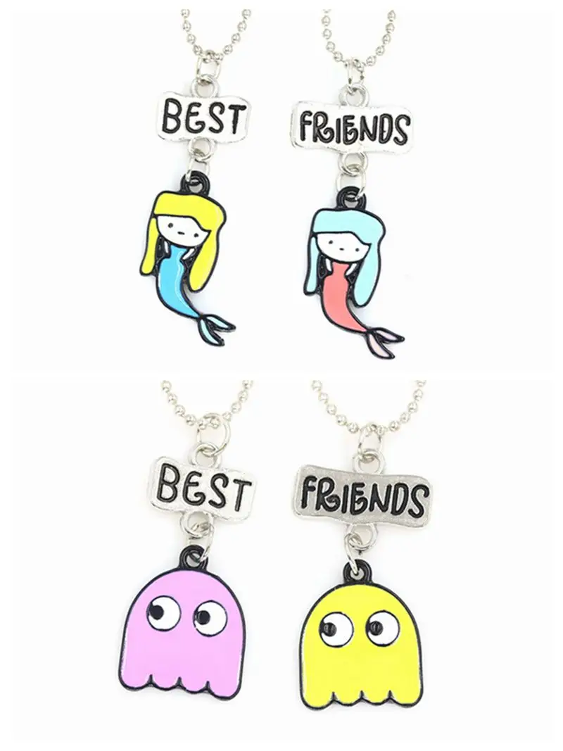 1set(2PCS) Fashion Alloy Mermaid/Octopus Best Friends Pendant Necklace Girl's Fish Drop BFF Necklace Children Jewelry Gift,HJ008
1set(2PCS) Fashion Alloy Mermaid/Octopus Best Friends Pendant Necklace Girl's Fish Drop BFF Necklace Children Jewelry Gift,HJ008