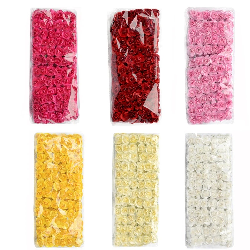12/72/144pcs Fake Mini Artificial Paper Rose Flower Bouquet For Wedding Decoration Handicraft DIY Scrapbooking Wreath Craft
12/72/144pcs Fake Mini Artificial Paper Rose Flower Bouquet For Wedding Decoration Handicraft DIY Scrapbooking Wreath Craft