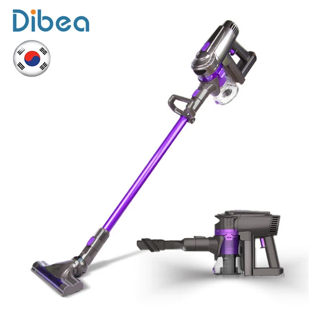 

Dibea F6 Vacuum Cleaner 2-in-1 Cordless Handheld Upright Stick Machine with Mop for Carpet Hardwood Floor Cyclonic Filtration