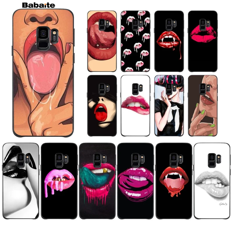 Babaite sexy lady Red lips hot girl Ultrathin Phone Case Cover For GALAXY s10 s6 edge edge plus s7 edge s8 s9 plus
Babaite sexy lady Red lips hot girl Ultrathin Phone Case Cover For GALAXY s10 s6 edge edge plus s7 edge s8 s9 plus