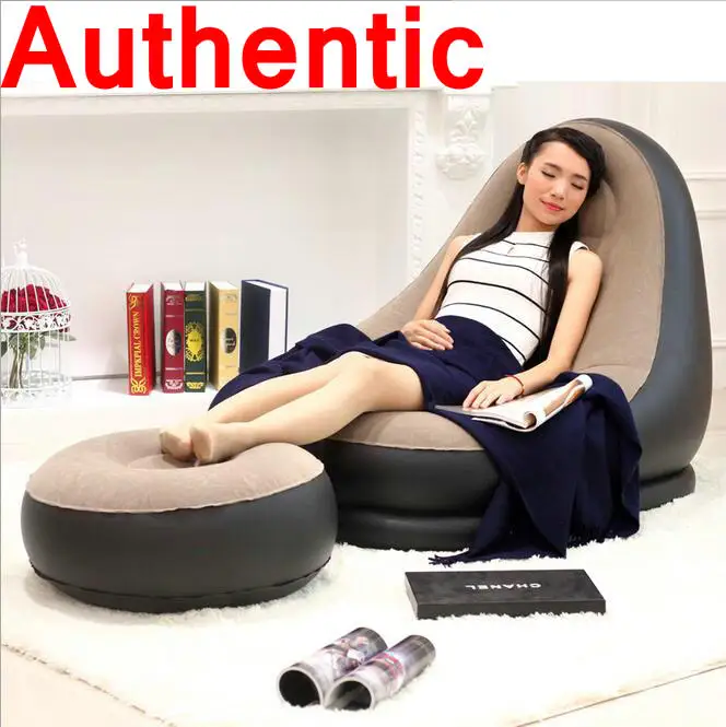 Jilong inflatable small sofa lazy sofa chair flocking inflatable stool single sofa bed loungers
Jilong inflatable small sofa lazy sofa chair flocking inflatable stool single sofa bed loungers