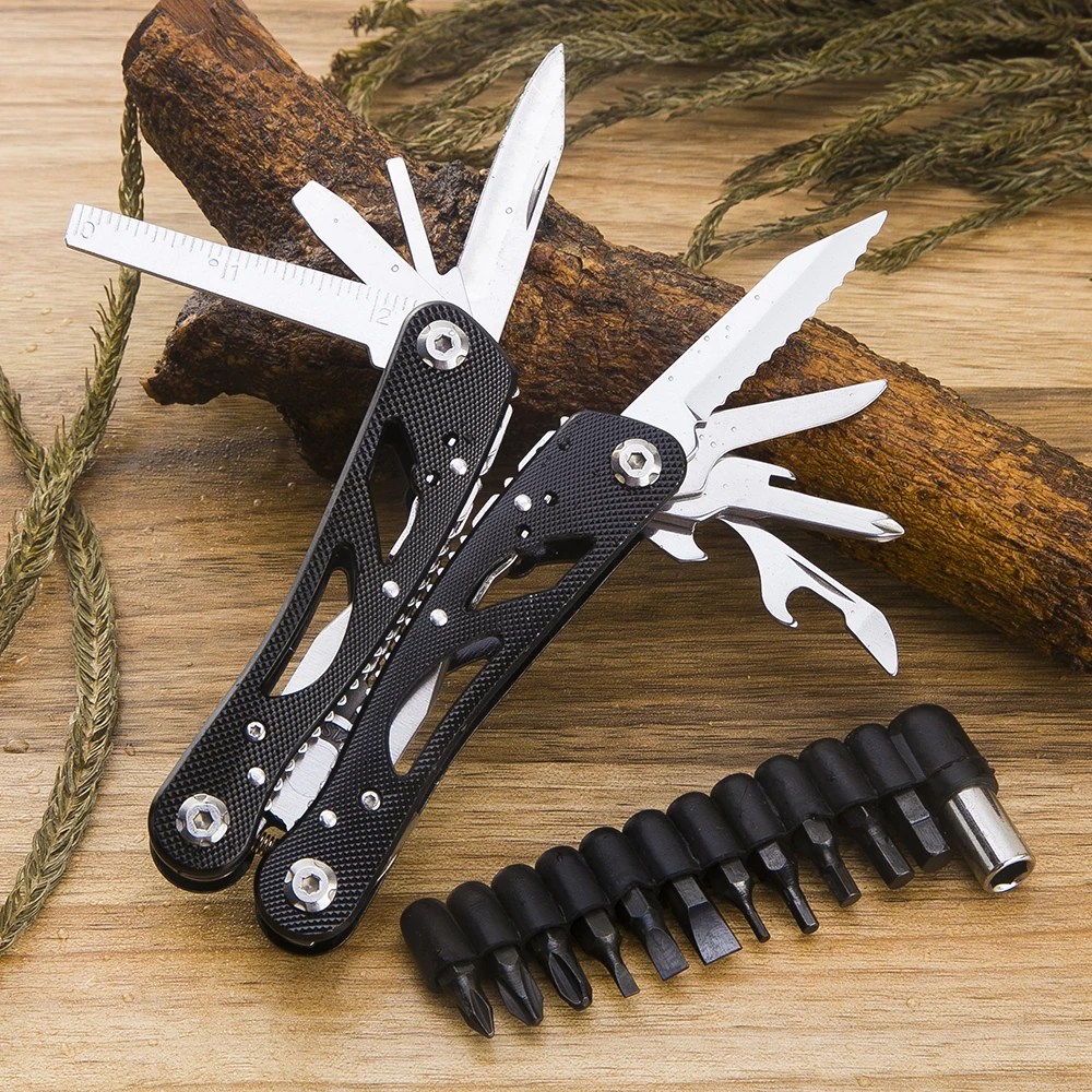 2017Multifunctional tool pliers folding knife survival outdoor EDC gear multi-purpose pocket knife stainless steel Free Shipping
2017Multifunctional tool pliers folding knife survival outdoor EDC gear multi-purpose pocket knife stainless steel Free Shipping