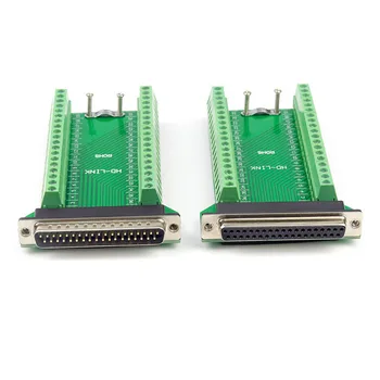 DB37 Female Male Connector Socket D-SUB 37 Pin Port Terminal Leakage 2 Row Solderless DB37 Cable Terminal Adapter
DB37 Female Male Connector Socket D-SUB 37 Pin Port Terminal Leakage 2 Row Solderless DB37 Cable Terminal Adapter
