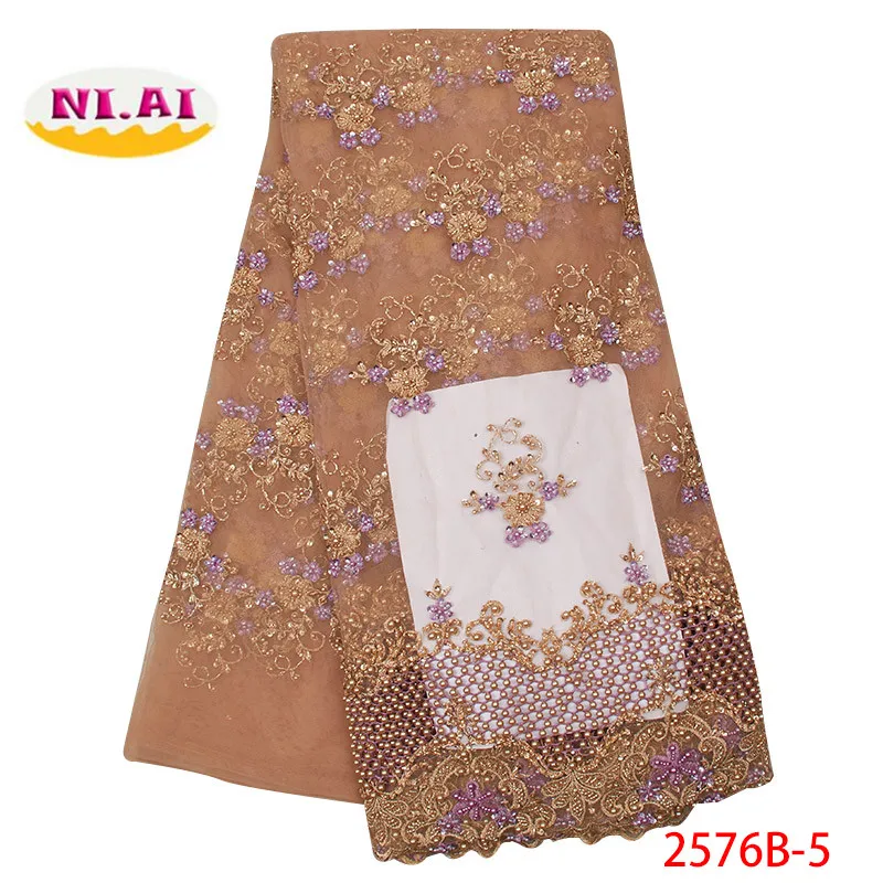 Gold Latest French Nigerian Lace Fabrics 2019 High Quality Tulle African Lace Fabric Wedding African French Tulle Lace XY2576B-5
Gold Latest French Nigerian Lace Fabrics 2019 High Quality Tulle African Lace Fabric Wedding African French Tulle Lace XY2576B-5
