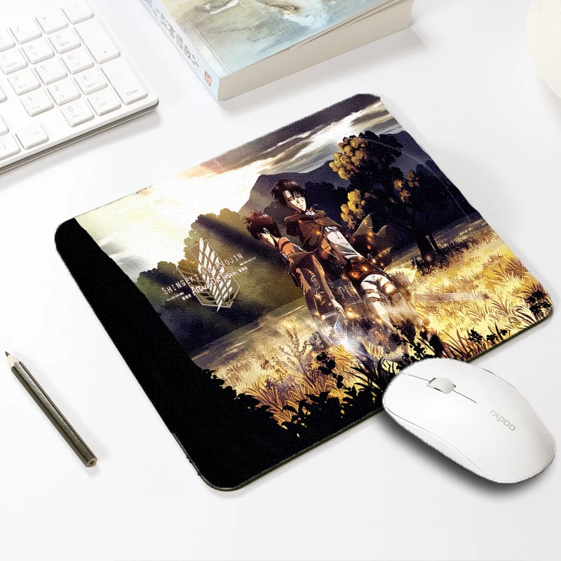 Mairuige Small Size Mousepad 250x290x2mm and 220x180x2mm Attack on Titan Survey Corps Printing Mouse Mat Table Mats Gaming Mat
Mairuige Small Size Mousepad 250x290x2mm and 220x180x2mm Attack on Titan Survey Corps Printing Mouse Mat Table Mats Gaming Mat