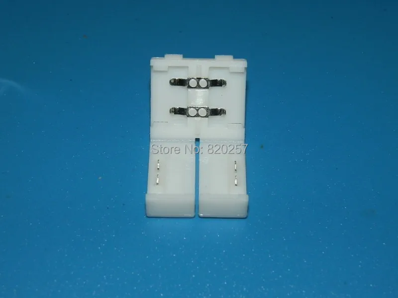 Free shipping 50pcs lot 10mm PCB FPC strip Connector 2pin for 5050 3528 single color LED Strip without soldering
Free shipping 50pcs lot 10mm PCB FPC strip Connector 2pin for 5050 3528 single color LED Strip without soldering
