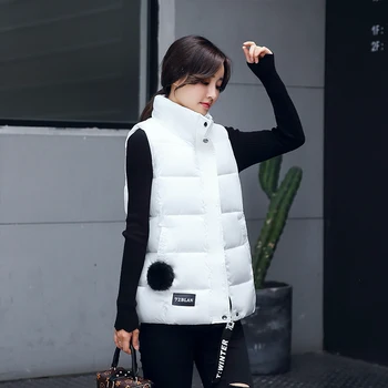 KUYOMENS New Winter Vest Women Slim Plus Size Outwear Short Wadded Jacket Thick Cotton Fleece Warm Cotton Vest
KUYOMENS New Winter Vest Women Slim Plus Size Outwear Short Wadded Jacket Thick Cotton Fleece Warm Cotton Vest