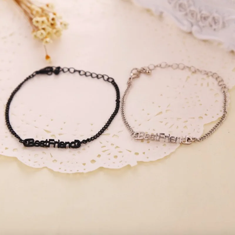 1pc simple Best Friend Inspirational English letters woven leather cord Bracelets Fashion girlfriends bracelet
1pc simple Best Friend Inspirational English letters woven leather cord Bracelets Fashion girlfriends bracelet