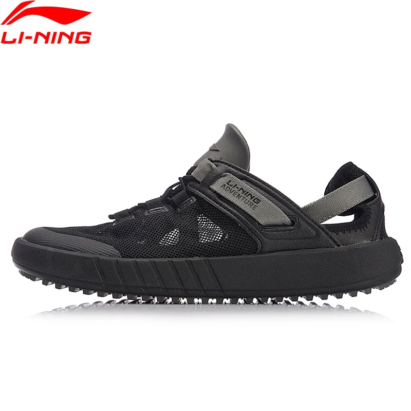 (Код Break) Li-Ning Мужская водонепроницаемая Уличная обувь дышащая носимая Пляжная