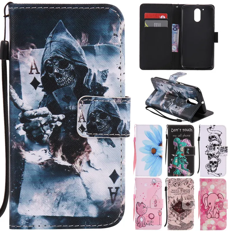 Luxury Cute Cartoon Poker Skull Elephant Flower Cat Flip Leather Fundas Case For Motorola Moto G4 G4 Plus / Moto G4 Play Cover
Luxury Cute Cartoon Poker Skull Elephant Flower Cat Flip Leather Fundas Case For Motorola Moto G4 G4 Plus / Moto G4 Play Cover
