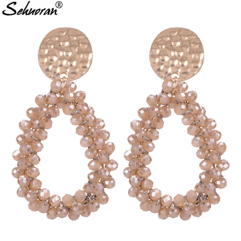 Sehuoran Aretes Drop Earrings For Women Crystal beads Dangle Earrings Statement Earrings Big Oorbellen Fashion Jewerly Brand Ear
Sehuoran Aretes Drop Earrings For Women Crystal beads Dangle Earrings Statement Earrings Big Oorbellen Fashion Jewerly Brand Ear