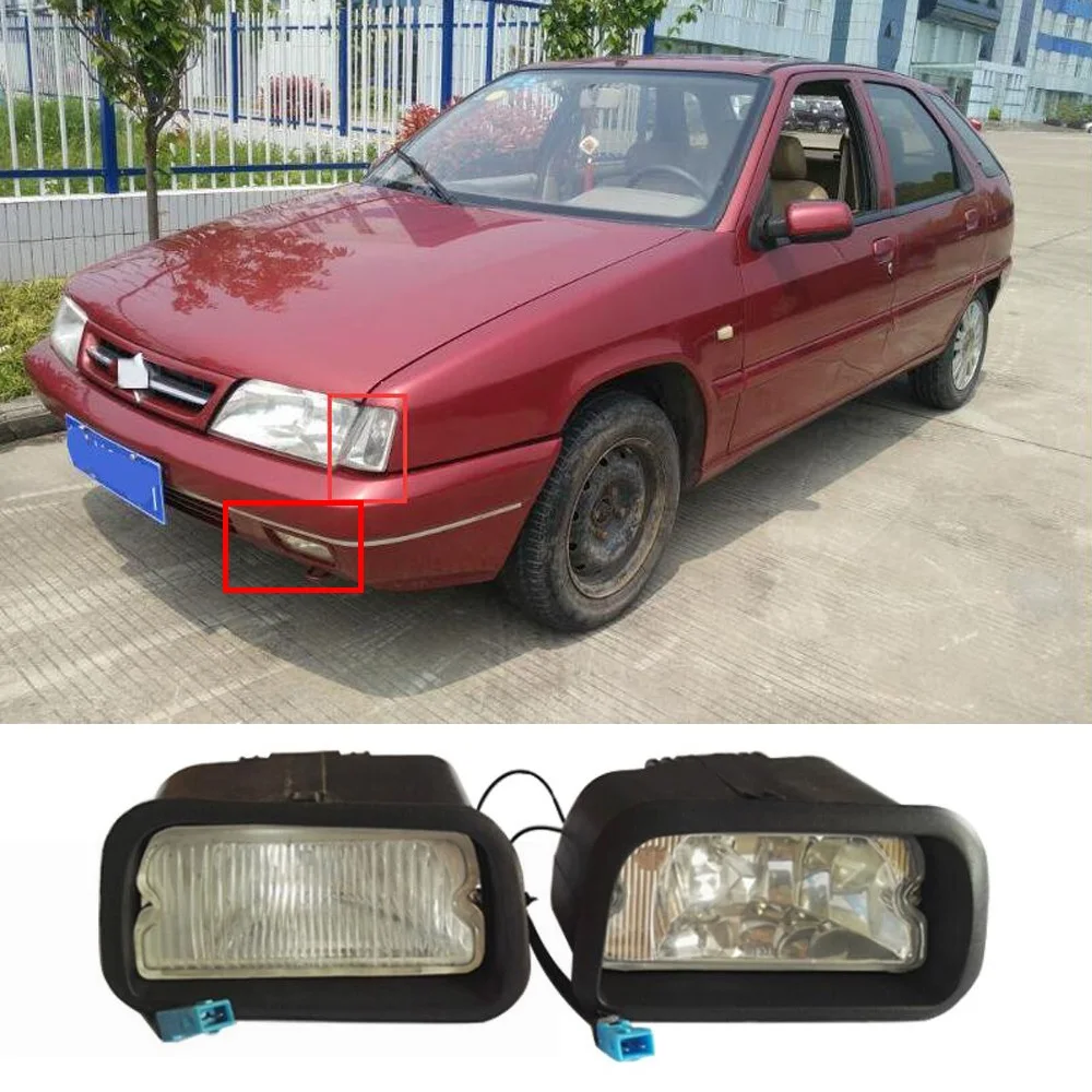 

CAPQX 1 For Citroen ZX Hatchback Wagon 91-98 For 988 ETC 04-08 Front Side Fender Light headlight Marker Corner turn Signal lamp