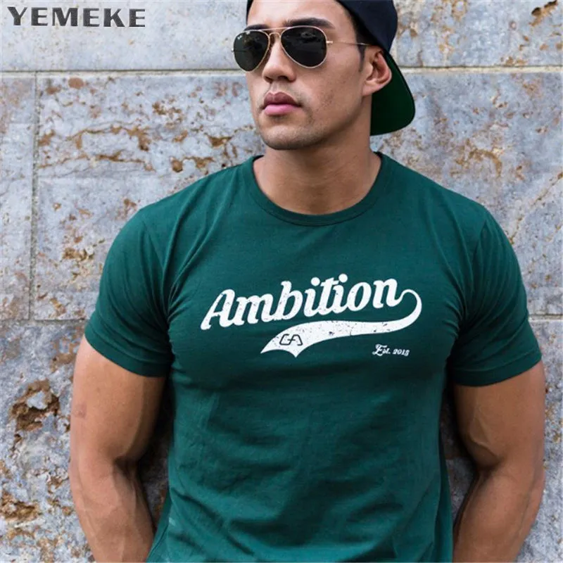 YEMEKE 2018 New T-shirt Men Fashion Brand Clothing Bodybuilding&Fitness Men's Singlets Tank Shirts Gyms 
YEMEKE 2018 New T-shirt Men Fashion Brand Clothing Bodybuilding&Fitness Men's Singlets Tank Shirts Gyms