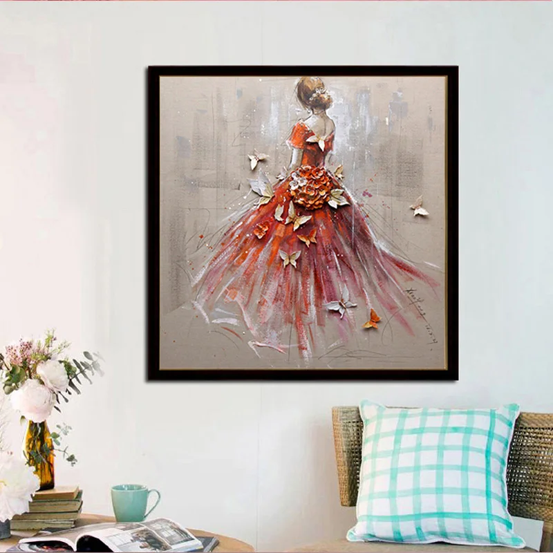 European Style Oil Painting Pattern DIY Diamond Painting Cross Stitch,Simple Personality,Butterfly Wedding Dress,Diamond Mosaic
European Style Oil Painting Pattern DIY Diamond Painting Cross Stitch,Simple Personality,Butterfly Wedding Dress,Diamond Mosaic