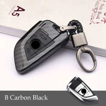 Carbon Fiber Car Key Case holder For Bmw G30 F20 F30 X1 for M Performance Series 1 F31 F30 accessories F11 X5 F15 cover 
Carbon Fiber Car Key Case holder For Bmw G30 F20 F30 X1 for M Performance Series 1 F31 F30 accessories F11 X5 F15 cover