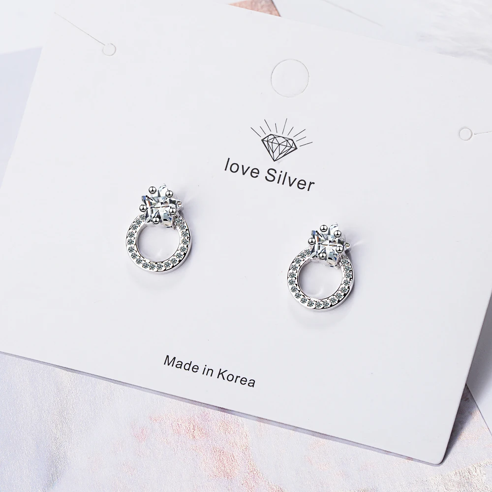 Fashion temperament five-pointed star earrings female cute sweet star ear jewelry white zircon jewelry sterling silver earrings
Fashion temperament five-pointed star earrings female cute sweet star ear jewelry white zircon jewelry sterling silver earrings