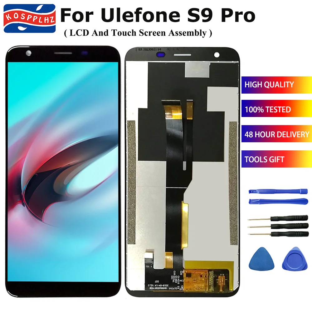 High Quality 5.5 inch For Ulefone S9 Pro LCD Display + Touch Screen Digitizer Sensor Assembly Replacement 100% Tested Well +Tool
High Quality 5.5 inch For Ulefone S9 Pro LCD Display + Touch Screen Digitizer Sensor Assembly Replacement 100% Tested Well +Tool