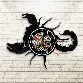 1Piece Scorpio Clock Zodiac Wall Art Vintage Vinyl LP Record Wall Clock Animals Home Decorative Clock Gift For Scorpio 
1Piece Scorpio Clock Zodiac Wall Art Vintage Vinyl LP Record Wall Clock Animals Home Decorative Clock Gift For Scorpio