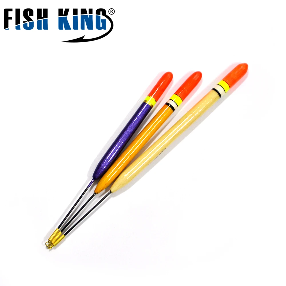 FISH KING 10pcs/Lot 3g 4g 5g Float Bobbers Fishing Floats Flotteur Peche Coup For Carp Fishing Tackle Pesca Acesorios
FISH KING 10pcs/Lot 3g 4g 5g Float Bobbers Fishing Floats Flotteur Peche Coup For Carp Fishing Tackle Pesca Acesorios
