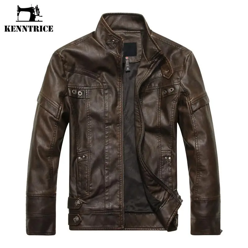 Kenntrice Spring Autumn Motorcycle Leather Jacket Men Slim Short Stand Collar Bomber Jacket Faux Leather Jacket Fur Coat Suede
Kenntrice Spring Autumn Motorcycle Leather Jacket Men Slim Short Stand Collar Bomber Jacket Faux Leather Jacket Fur Coat Suede