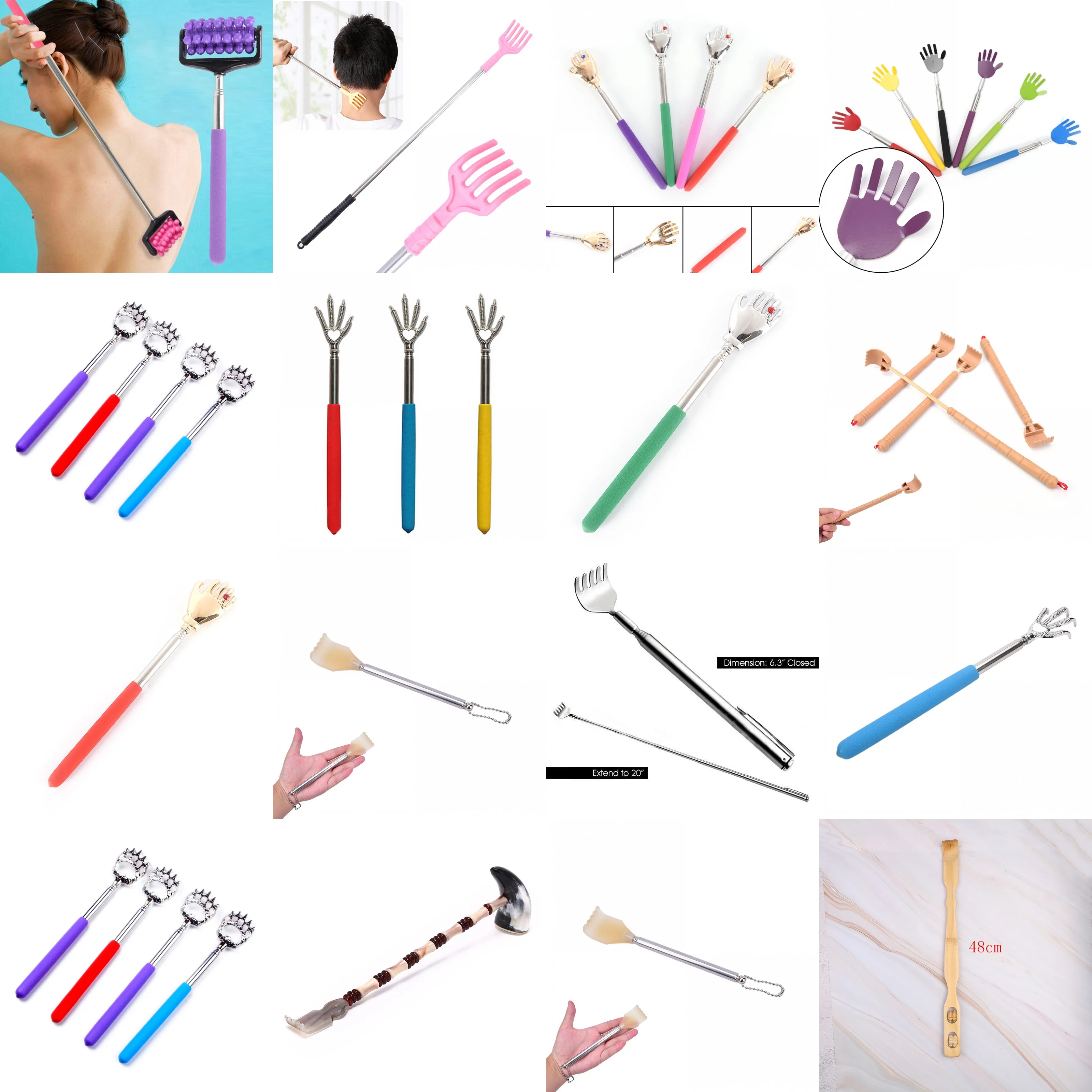 Scratcher Back Telescopic Scratching Backscratcher Massager Kit Back Scraper Extendable Telescoping Itch Health Products Hackle
Scratcher Back Telescopic Scratching Backscratcher Massager Kit Back Scraper Extendable Telescoping Itch Health Products Hackle