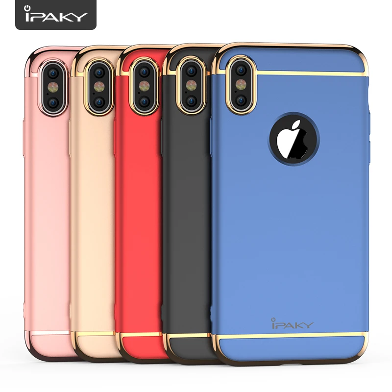 For Iphone X Case Original IPAKY Brand PC Plating 3 in 1 Back Cover 360 Degree Full Protection Case For Apple Iphone X 10 Fundas
For Iphone X Case Original IPAKY Brand PC Plating 3 in 1 Back Cover 360 Degree Full Protection Case For Apple Iphone X 10 Fundas