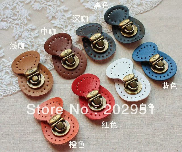 2pcs Handmade diy patchwork bags lock self-restraint quality cowhide bag accessories genuine leather hasp buckle mortise lock
2pcs Handmade diy patchwork bags lock self-restraint quality cowhide bag accessories genuine leather hasp buckle mortise lock