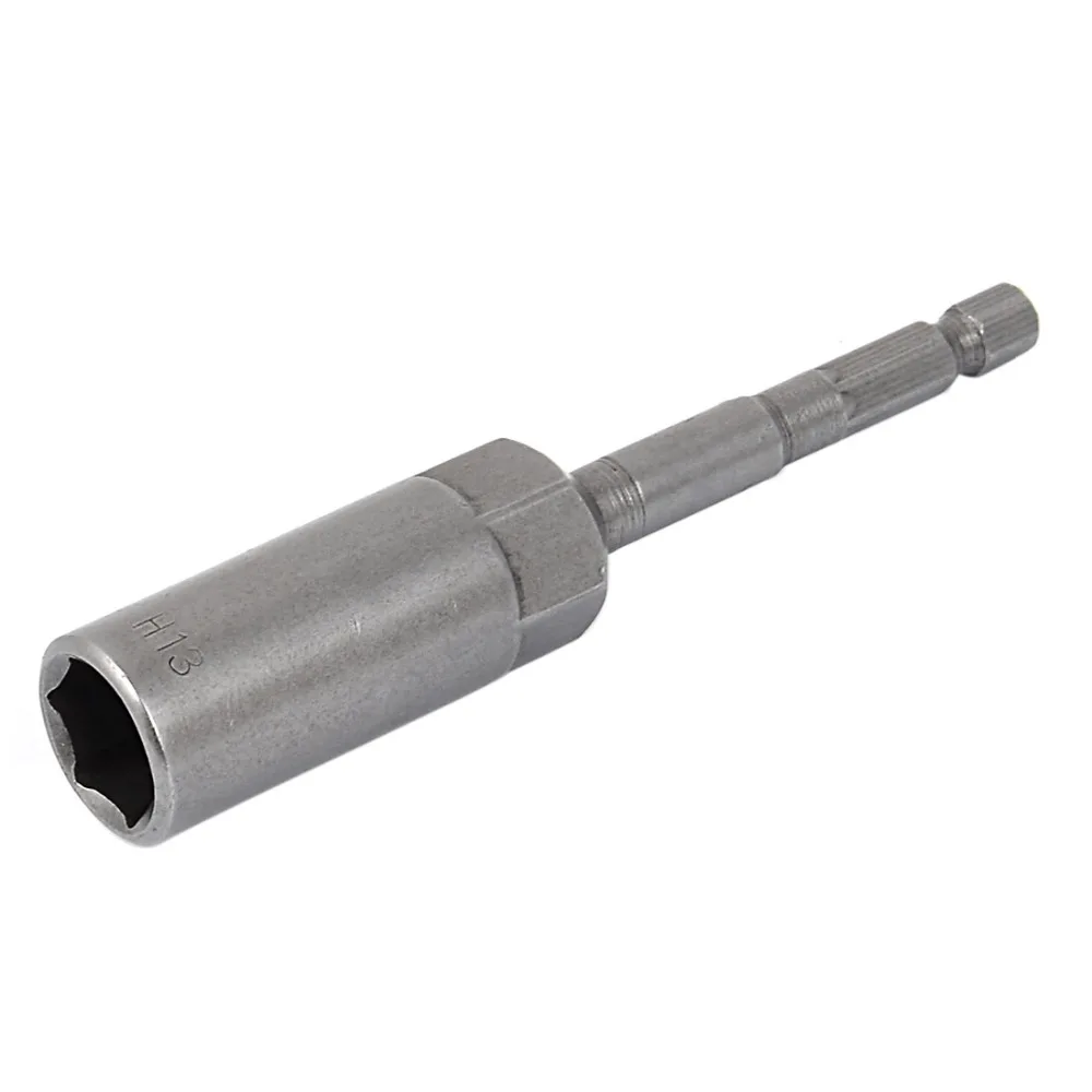 Uxcell 1/4" Hexagon Shank Metric 13mm Hex Socket Nut Driver Adapter Bit 100mm Long
Uxcell 1/4" Hexagon Shank Metric 13mm Hex Socket Nut Driver Adapter Bit 100mm Long