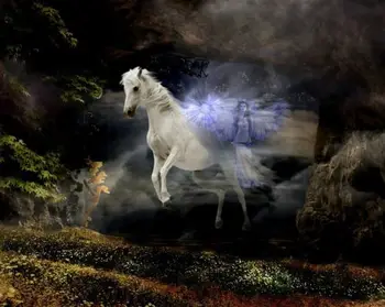 perfact 36x24 oil painting handpainted on canvas "beauty and flying horse"
perfact 36x24 oil painting handpainted on canvas "beauty and flying horse"
