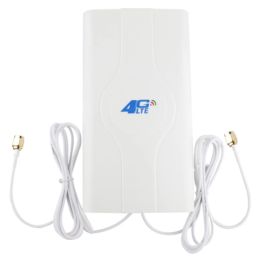 

88dBI 3G 4G LTE antenna MobIle antenna Booster mImo Panel Antenna 2*SMA-male/TS9/CRC9 Connector wIth Cable 700~2600Mhz