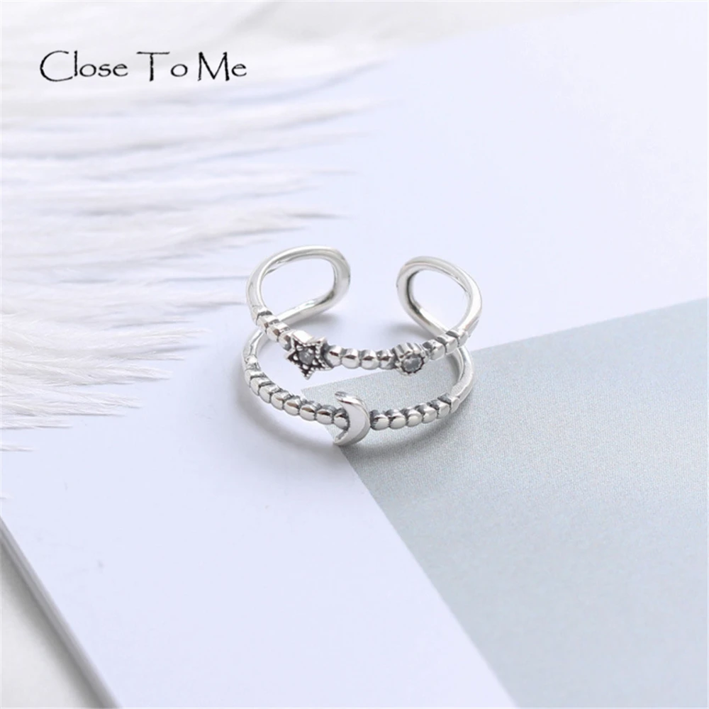 Close To Me S925 Sterling Silver Handmade Fine Jewelry Vintage Punk Rings Irregular Ring for Women ALR090
Close To Me S925 Sterling Silver Handmade Fine Jewelry Vintage Punk Rings Irregular Ring for Women ALR090