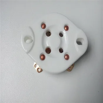 4pcs ceramic tube socket seat GZC4-1-G 4 pin seat tube holder golden foot for 2A3/300B A/811
4pcs ceramic tube socket seat GZC4-1-G 4 pin seat tube holder golden foot for 2A3/300B A/811